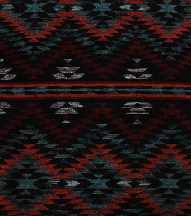Orange/Black Aztec