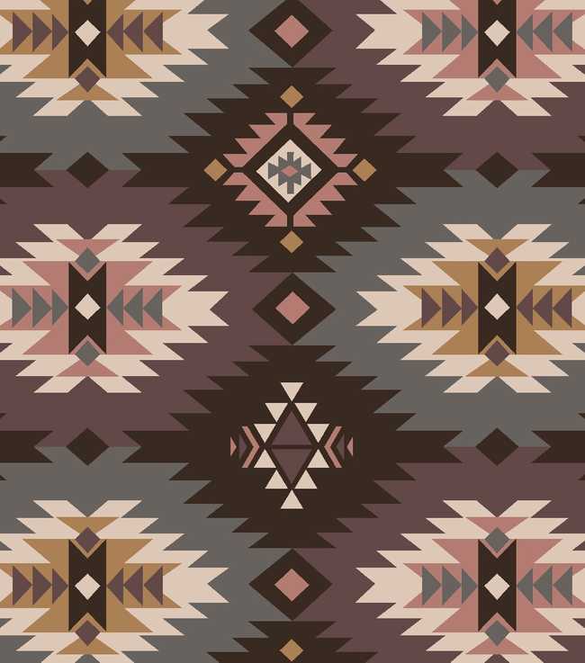 Mauve Aztec